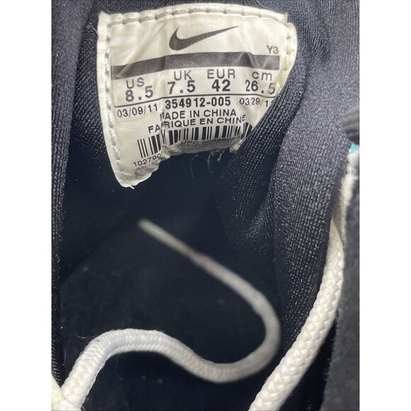 2011 Nike Air Griffey Max 1 Retro Freshwater Mens 8.5 Black Mariners 354912-005 - Picture 9 of 12